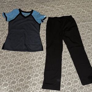 Grey’s Anatomy Scrubs, Black, Grey, Blue